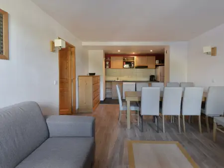 Appartement 10 pers. ski aux pieds à Belle Plagne : photo 3