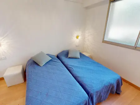 Appartement 3P climatisé, terrasse vue mer à Menton : photo 9
