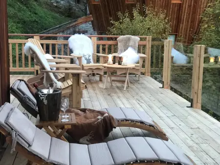 Chalet des Cerfs · 10 personnes · Terrasse 80m² · Mont-Blanc : photo 14