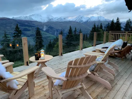 Chalet des Cerfs · 10 personnes · Terrasse 80m² · Mont-Blanc : photo 15