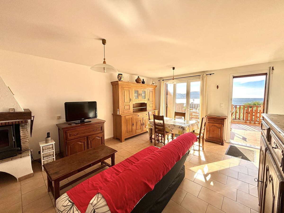 Appartement 3P vue mer à 450m de la plage, clim et parking - Photo 4