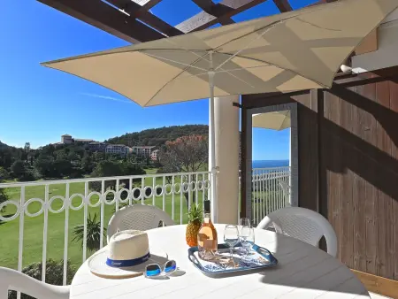 Appartement L'Esquinade – vue mer et golf, Cap Estérel : photo 6