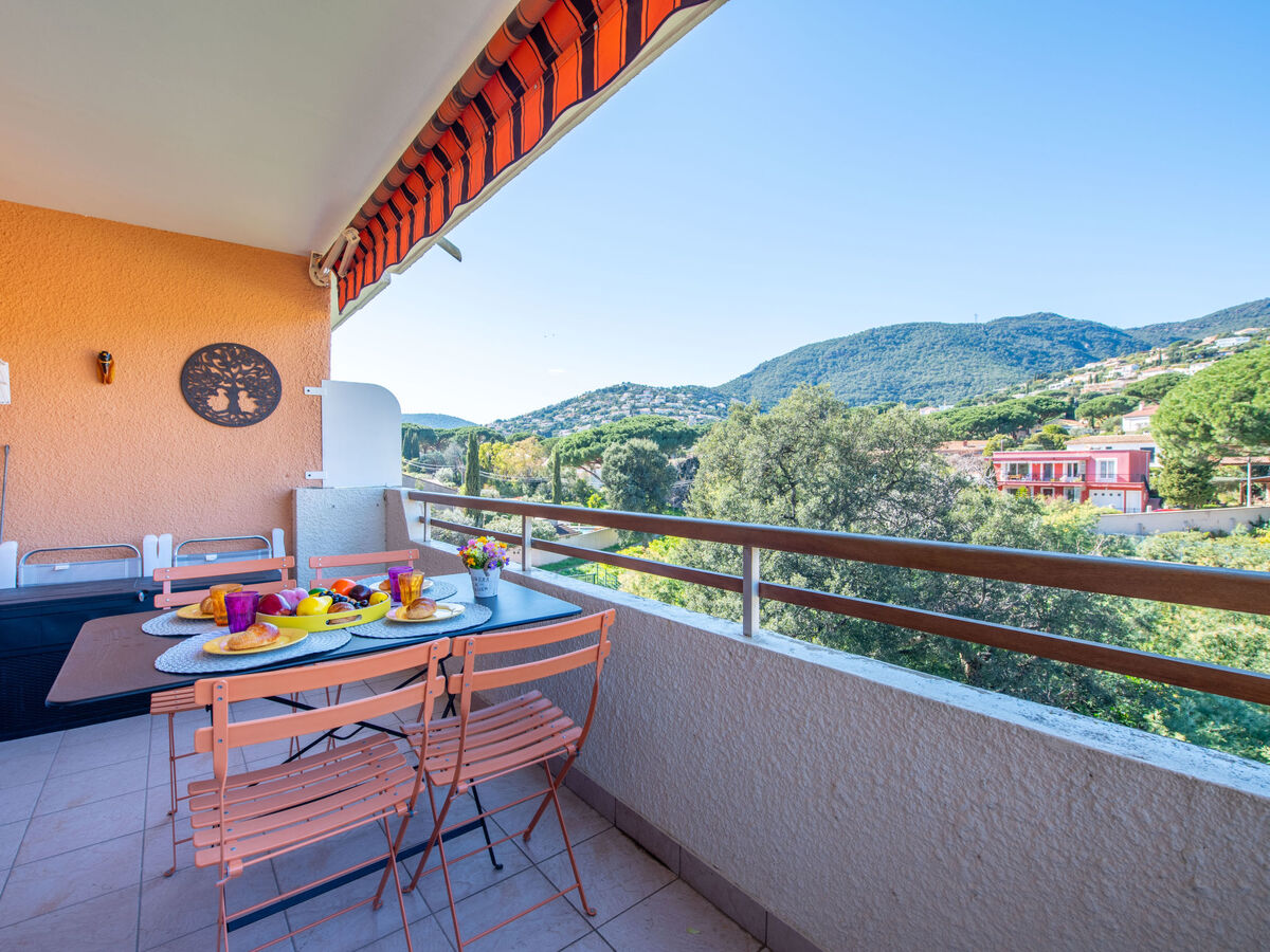 Studio Sémaphore à Cavalaire, balcon vue vallée - Photo 14