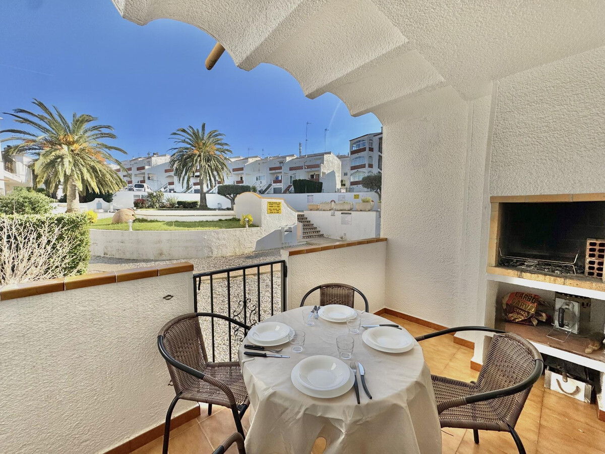 Appartement 1 chambre avec piscine et terrasse barbecue à Roses - Photo 8