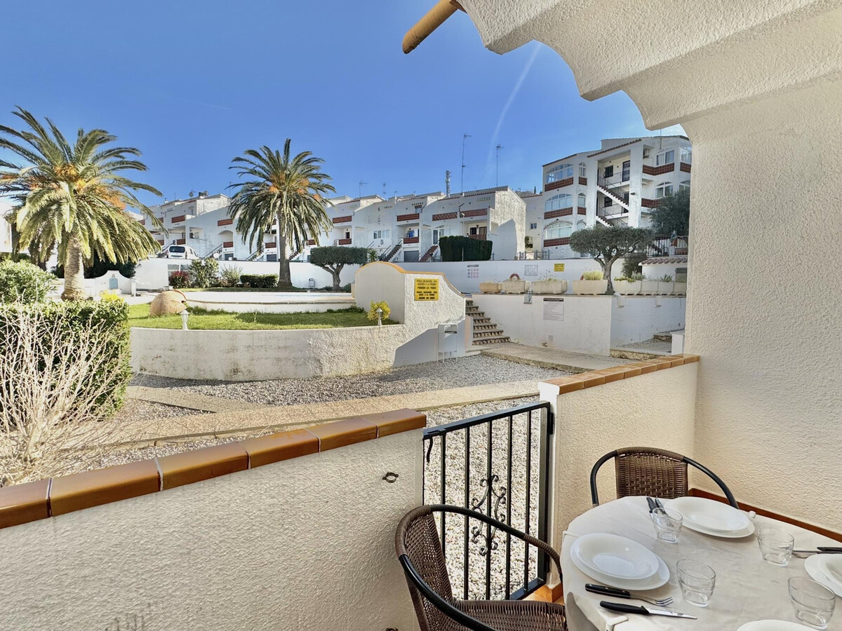 Appartement 1 chambre avec piscine et terrasse barbecue à Roses - Photo 9