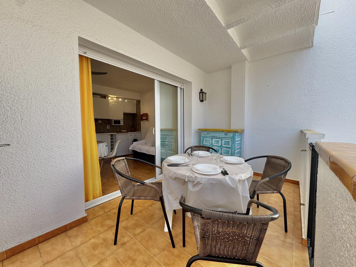 Appartement 1 chambre avec piscine et terrasse barbecue à Roses - Photo 10