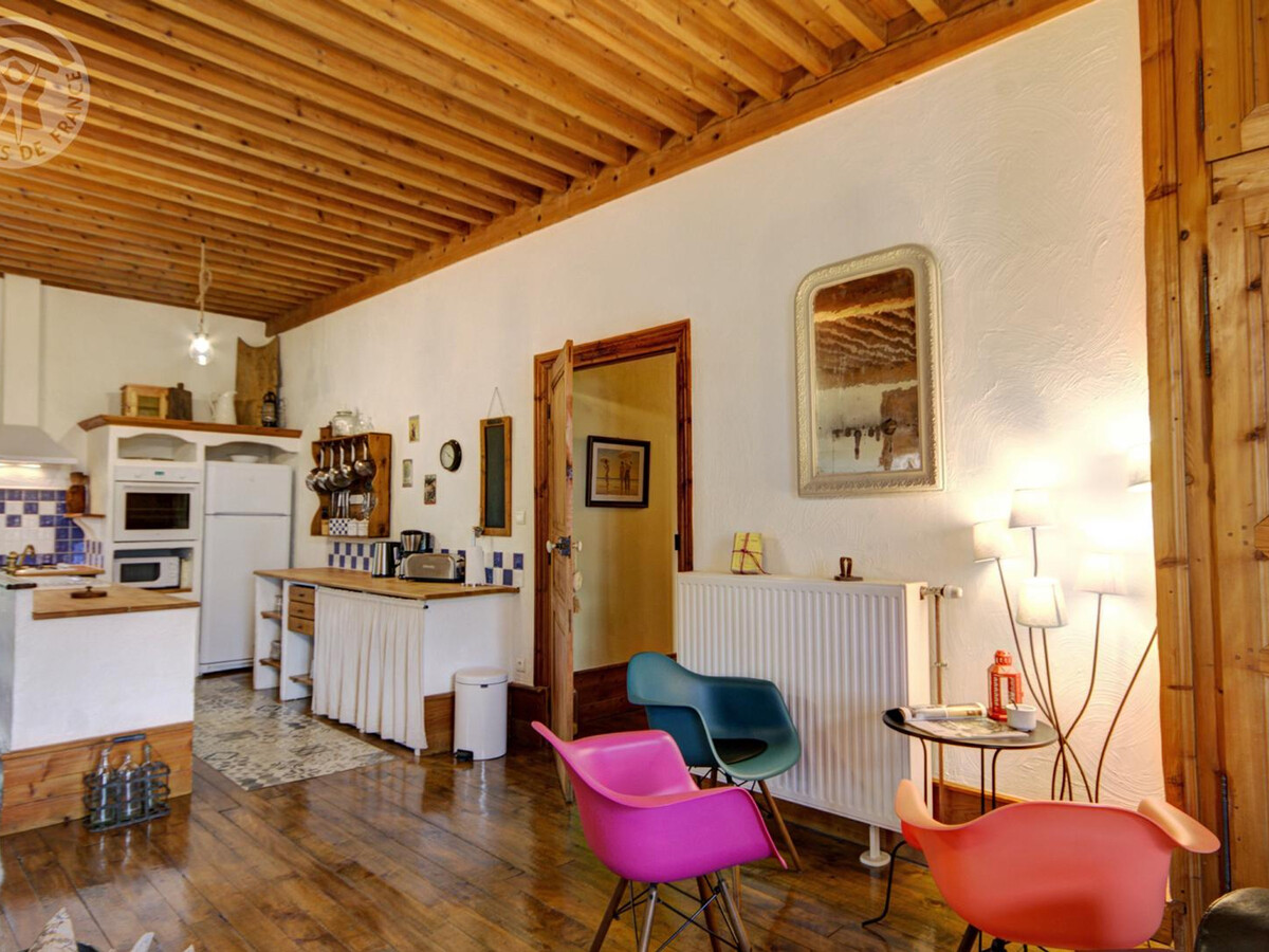 Au Temps Passé : gîte 12 pers. boiseries, cheminée et jardin - Photo 11