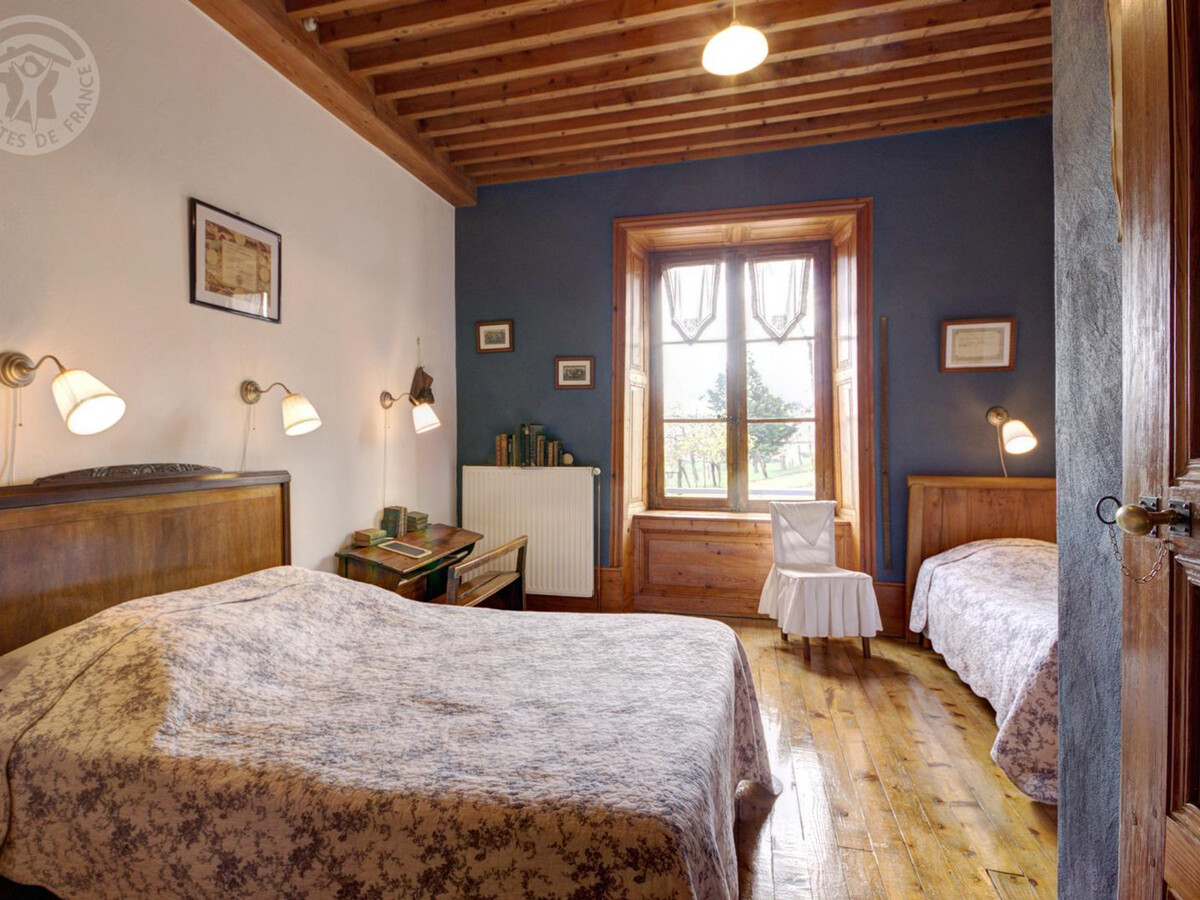 Au Temps Passé : gîte 12 pers. boiseries, cheminée et jardin - Photo 31