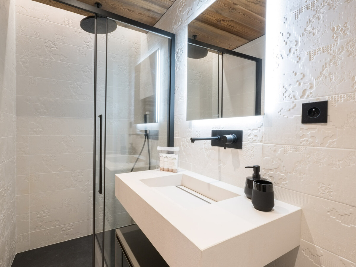 Appartement 8 pers. avec hammam à Méribel - Photo 14