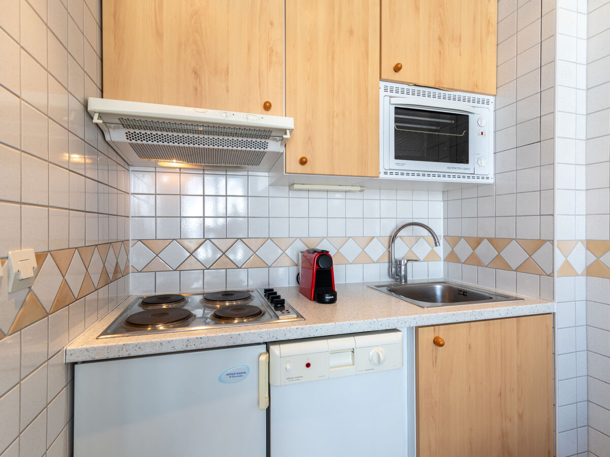 Studio 21 m² Tignes, balcon sud vue lac - Photo 9