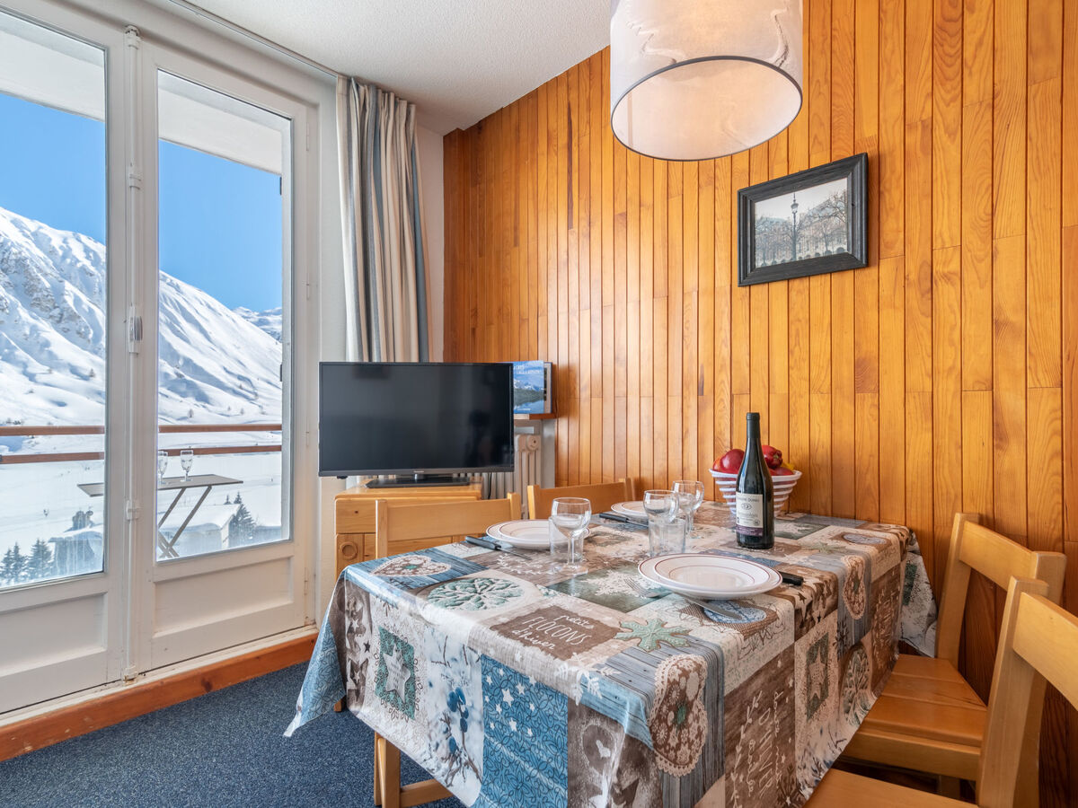 Studio 21 m² Tignes, balcon sud vue lac - Photo 12