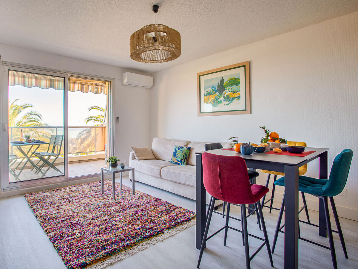 Les Coralines : Studio 35 m² vue mer à Villeneuve-Loubet - Photo 3