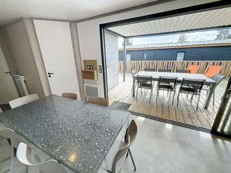 Chalet de Standing 6 Pers. à Jullouville - Piscine Chauffée, Plage à Proximité, Wi-Fi Inclus - Photo 3