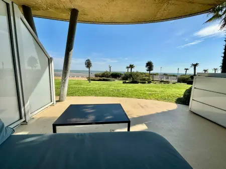 Appart 56m² face à la mer, piscine chauffée, accès plage : photo 16
