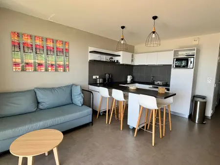 Appartement face à la mer, piscine chauffée à La Tranche : photo 17