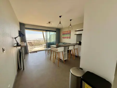 Appart 2-6 pers, balcon vue mer, accès plage direct : photo 12