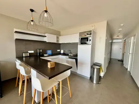 Appart 2-6 pers, balcon vue mer, accès plage direct : photo 13