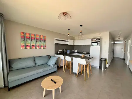Appart 2-6 pers, balcon vue mer, accès plage direct : photo 19