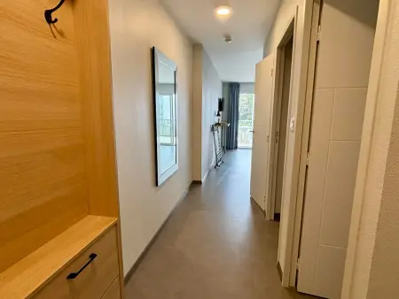 Appartement 1 chambre, accès direct plage, piscine chauffée : photo 2