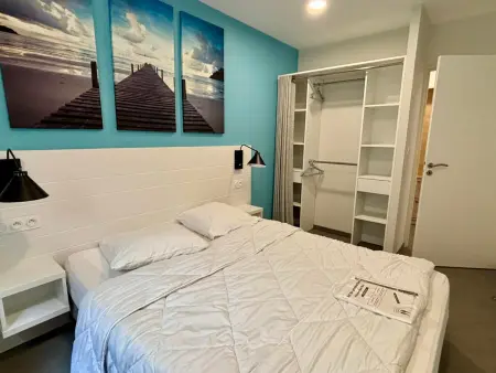 Appartement 1 chambre, accès direct plage, piscine chauffée : photo 4