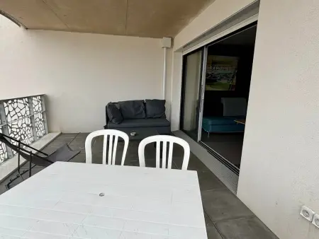 Appartement 2 chambres face mer avec piscine chauffée : photo 7