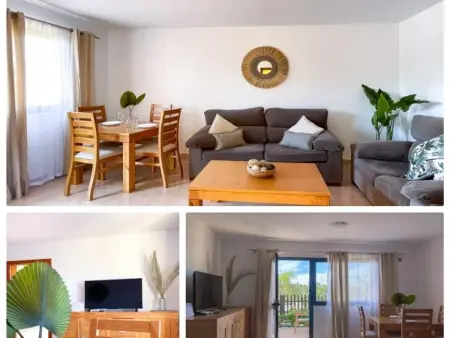 Location appartement à Corralejo, Maison Colibri, Fuerteventura : Jolie Maison, Piscines, Proche de la Plage, Idéale Familles/Couples
