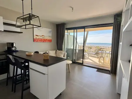 Appartement luxe face mer, piscine chauffée, animaux acceptés : photo 10