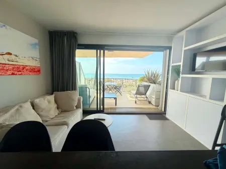 Appartement luxe face mer, piscine chauffée, animaux acceptés : photo 16