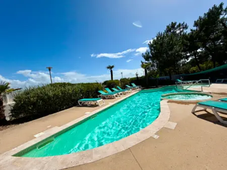 Appartement luxe face mer, piscine chauffée, animaux acceptés : photo 28