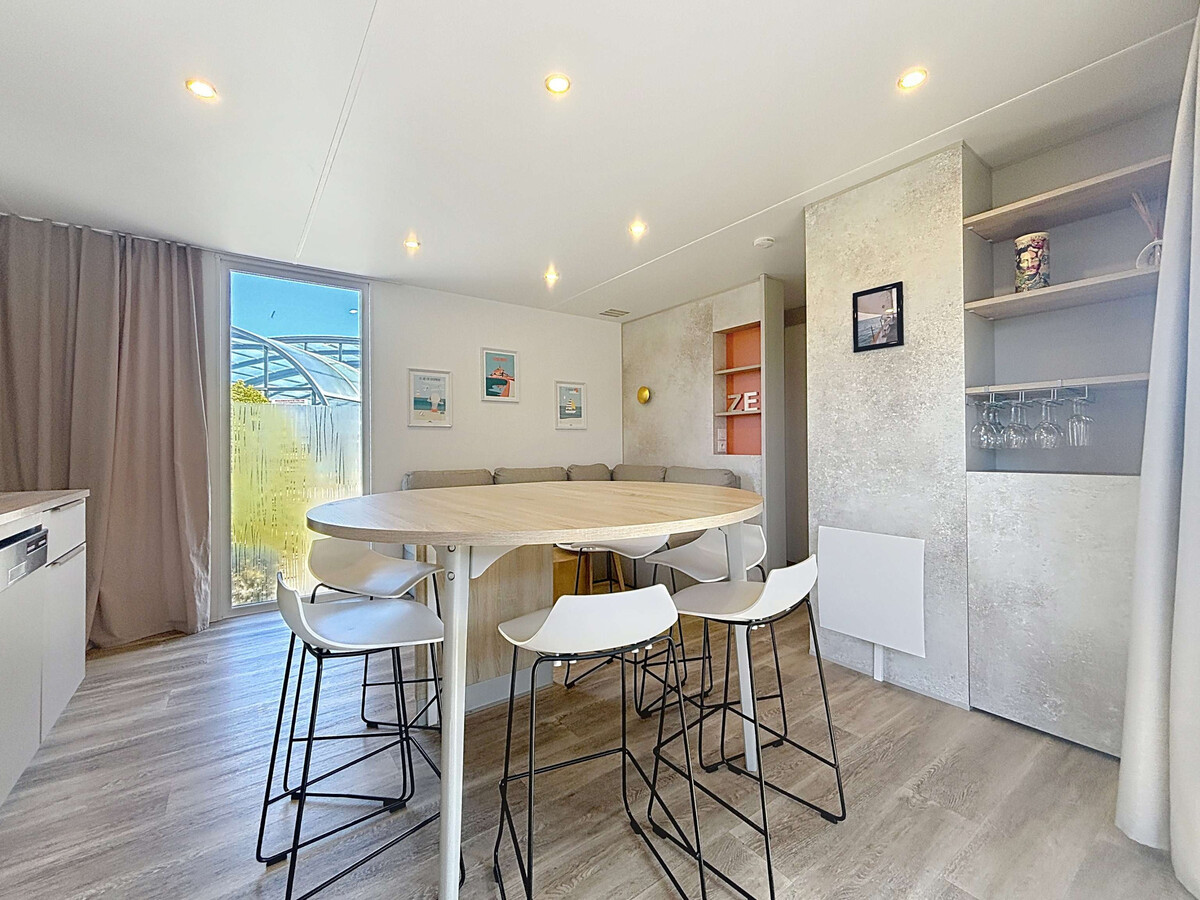 Mobil-home 6 pers, piscine chauffée, 200m plage - Photo 5