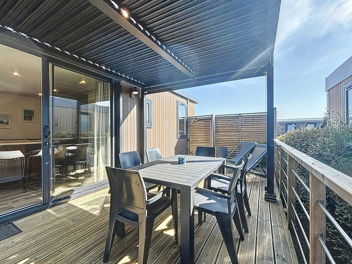 Mobil-home 6 pers, piscine chauffée, 200m plage - Photo 13