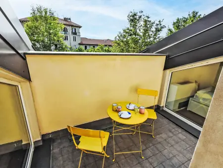 White Attic Terrace, Appartement 5 personnes à Milan - Photo 27