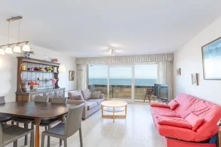 Location appartement à Middelkerke, Appartement spacieux avec garage et vue sur mer