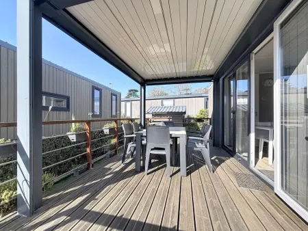 Mobil-home confort 3 ch, piscine chauffée, 200m plage, parking, WiFi, animaux admis - Photo 13