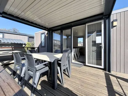 Mobil-home confort 3 ch, piscine chauffée, 200m plage, parking, WiFi, animaux admis - Photo 16