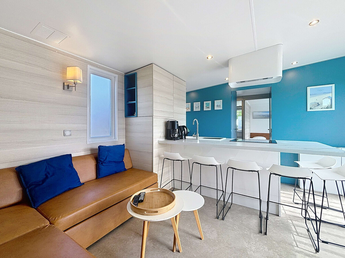 Mobil-home 6 pers. à Jullouville, 200m plage, piscine chauffée - Photo 3