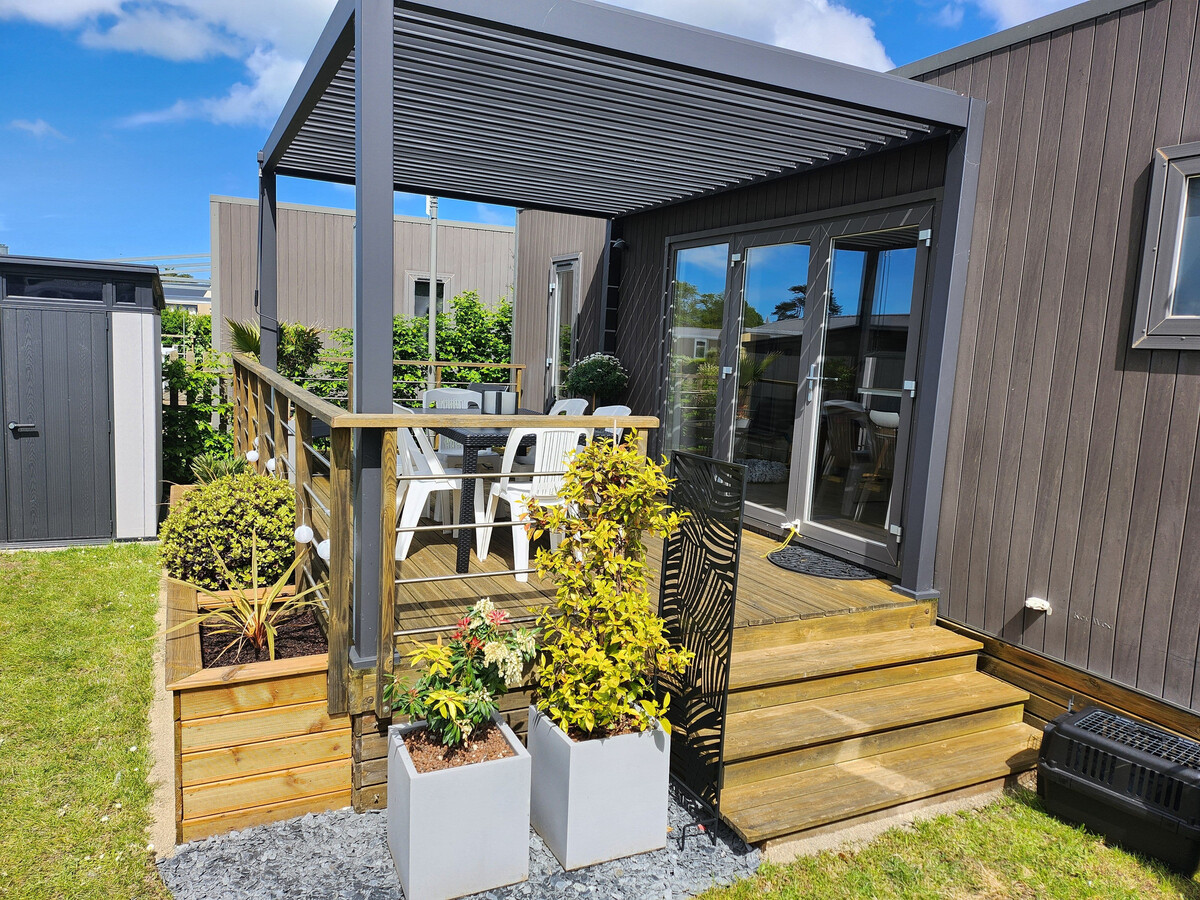 Mobil-home 6 pers. à Jullouville, 200m plage, piscine chauffée - Photo 6