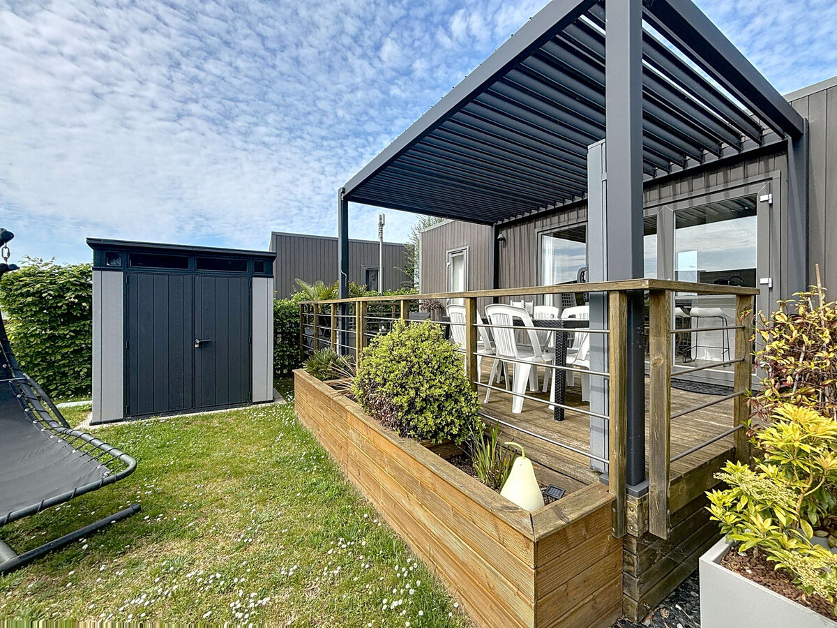 Mobil-home 6 pers. à Jullouville, 200m plage, piscine chauffée - Photo 14