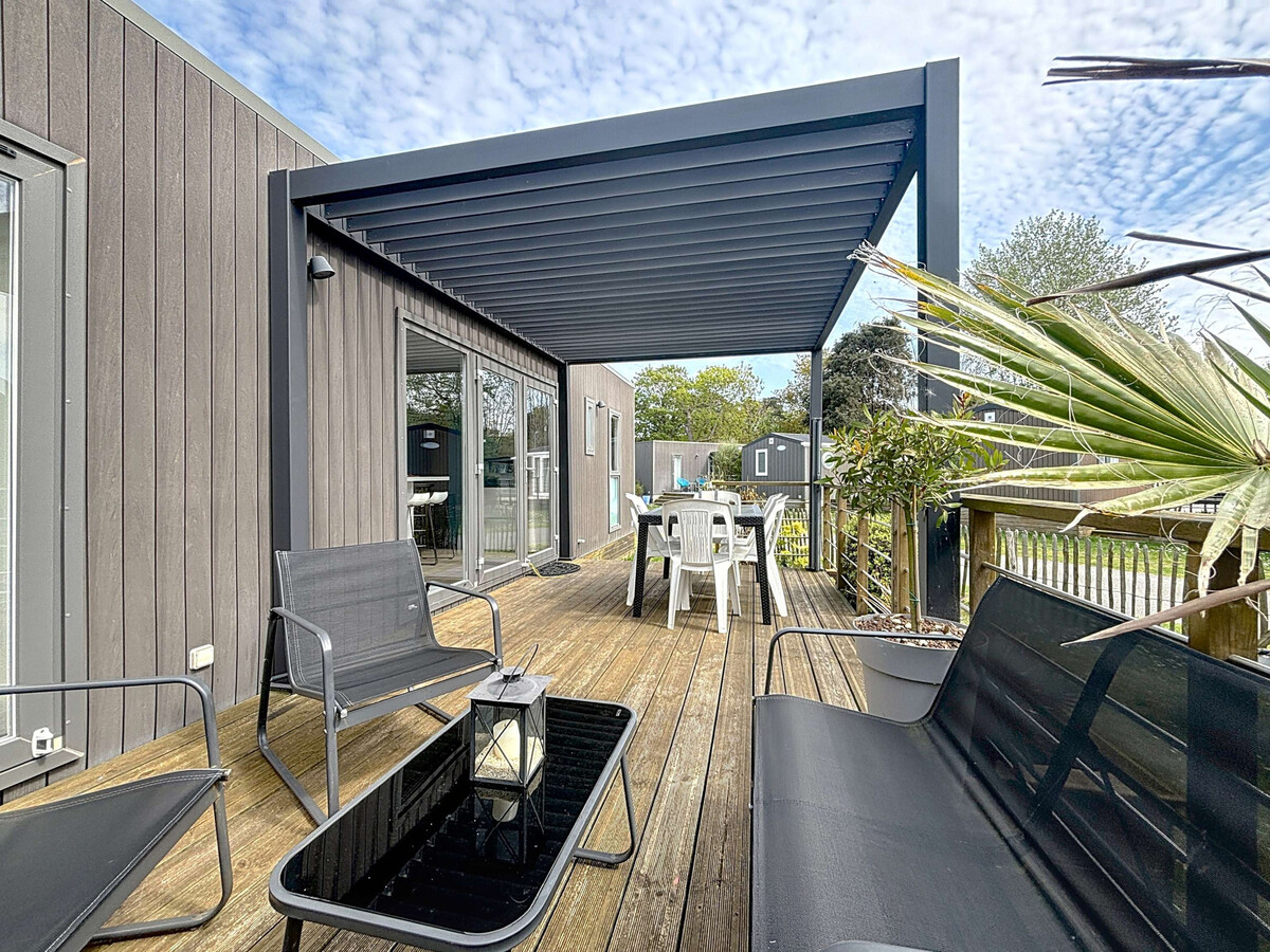 Mobil-home 6 pers. à Jullouville, 200m plage, piscine chauffée - Photo 18