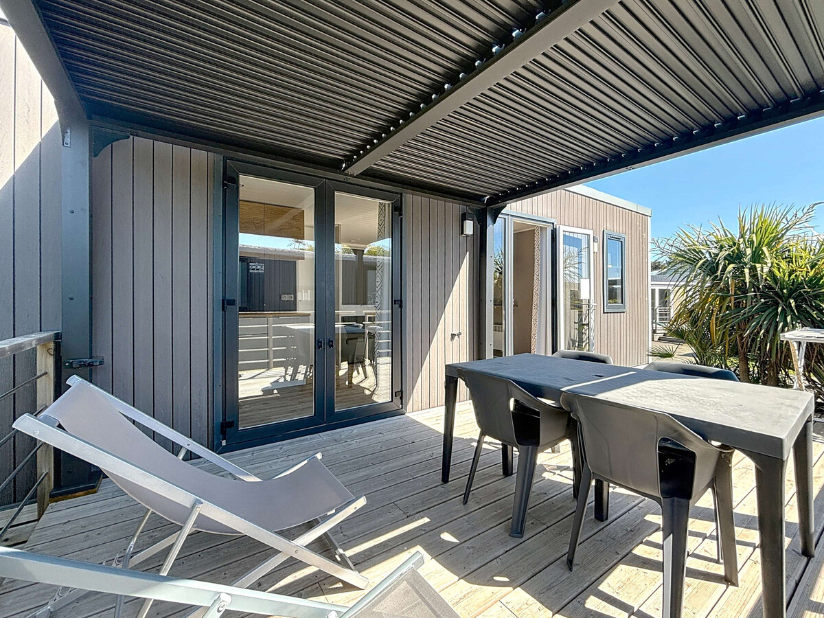 Mobil-home 4 pers. à 200m de la plage, piscine chauffée - Photo 12