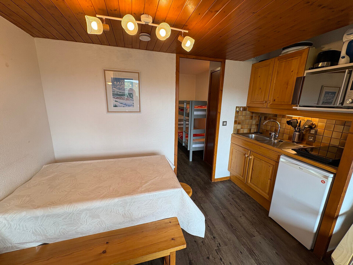 Studio cabine 4 pers plein sud aux Saisies - Photo 6