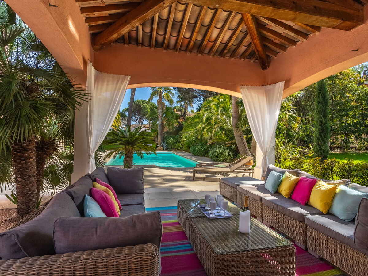 Villa Indigo 8 pers., piscine chauffée et jardin à Grimaud - Photo 5