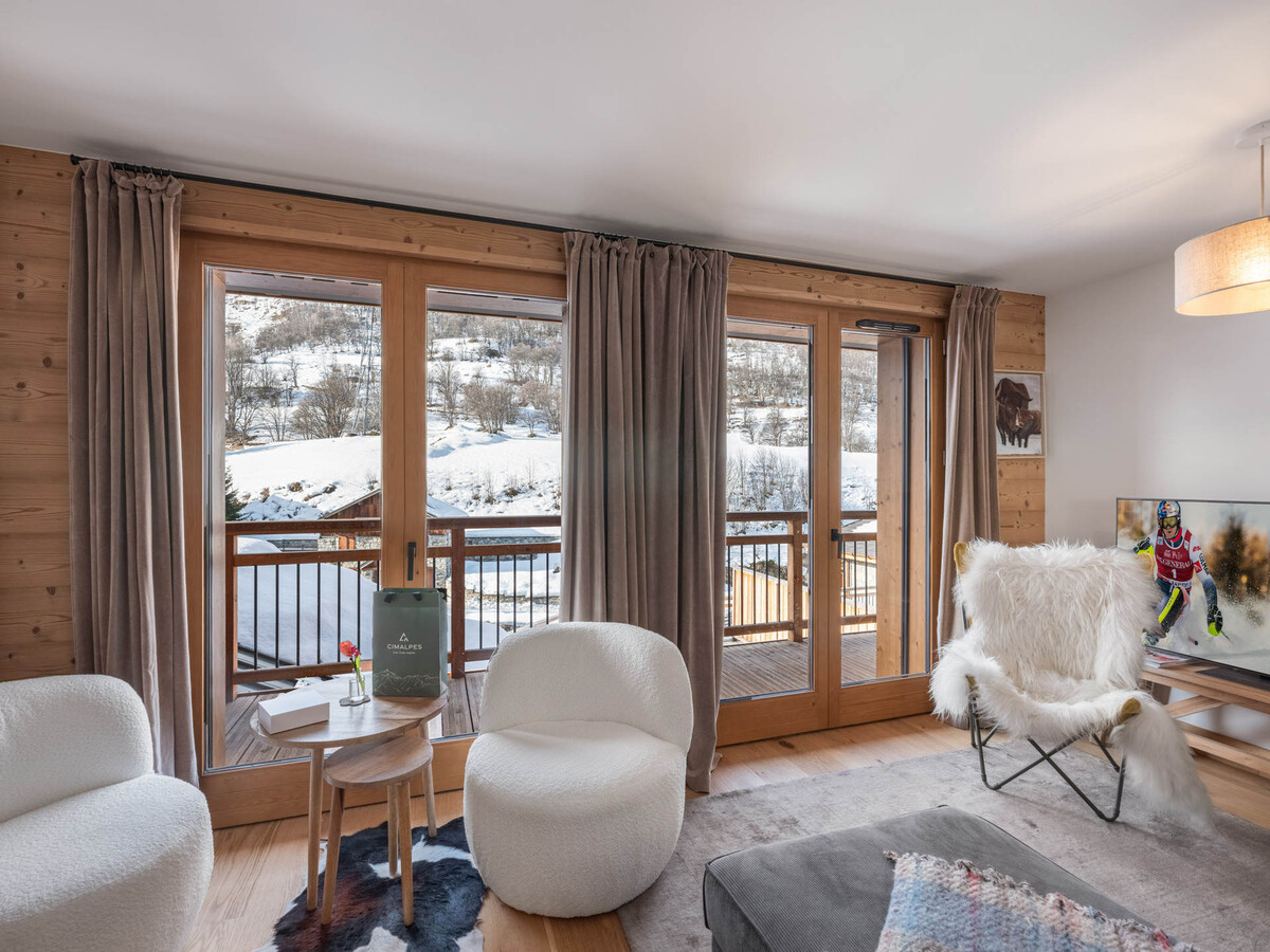Appartement 3 chambres neuf, 400m des pistes - Photo 1