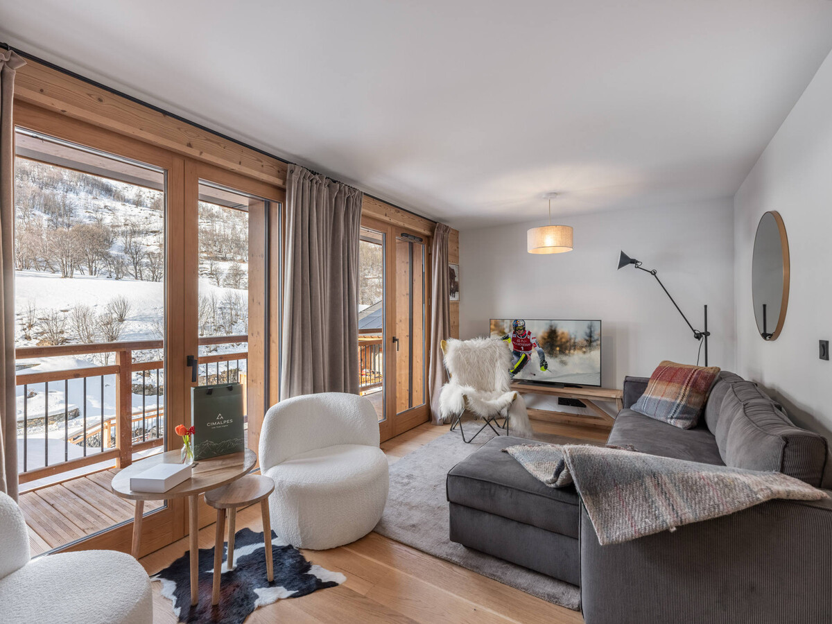 Appartement 3 chambres neuf, 400m des pistes - Photo 2