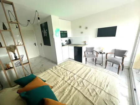 Studio climatisé avec piscine à Cap d'Agde : photo 6