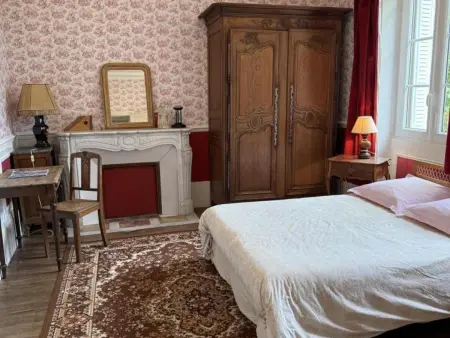 Maison XIXe, 6 chambres, piscine partagée à Gipcy : photo 4