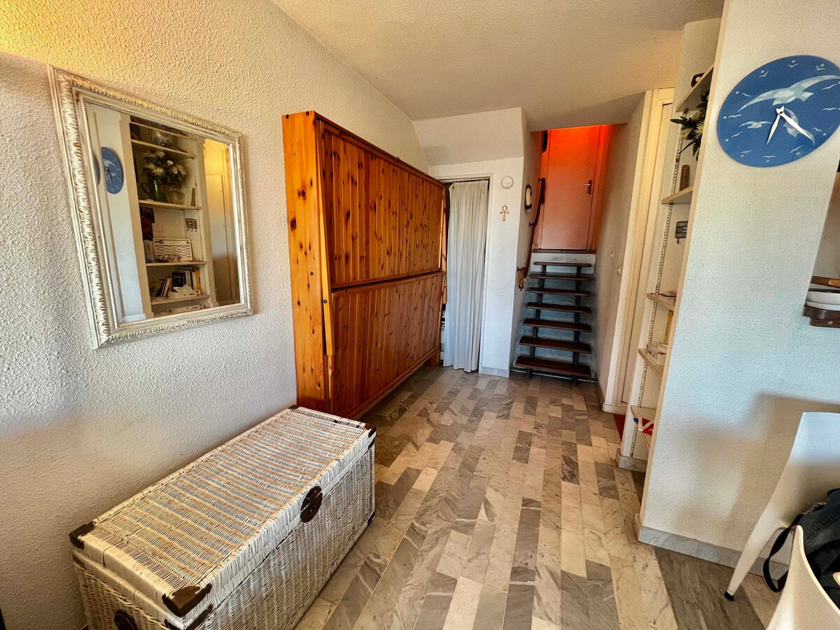 Studio 4 pers. climatisé avec parking, 500m plages - Photo 5