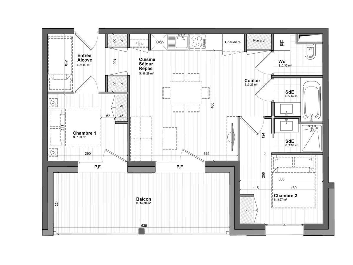 Appartement neuf 50m² avec local à skis, Les Saisies - Photo 4