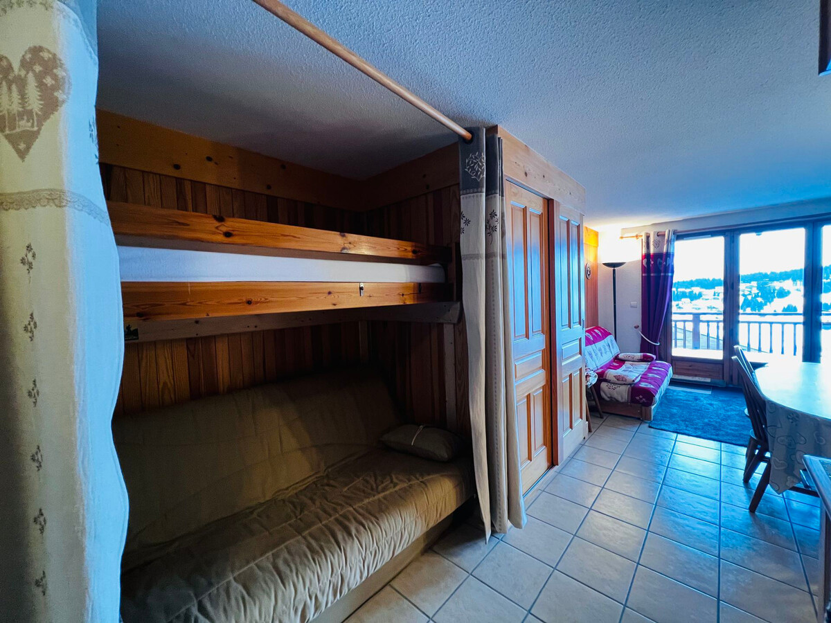 T2 38m² terrasse sud aux Saisies, 5 personnes - Photo 9