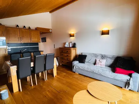 Appartement 57m² vue sud, piscine chauffée - Les Saisies : photo 6